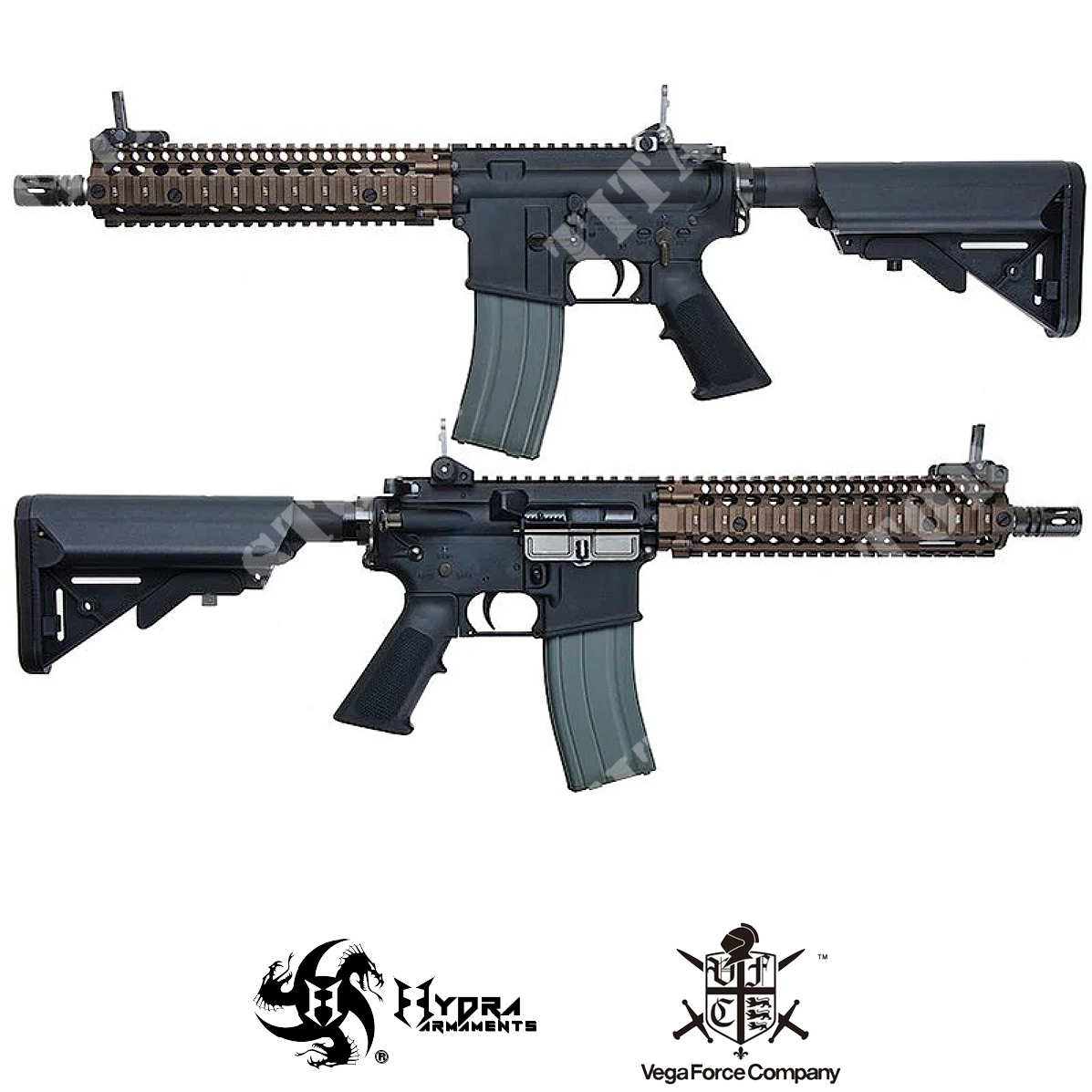 Mk18 mod1 gbb tan/black vfc (vf2-lmk18m1-tb01): Gas rifles for Softair |  Titano Store