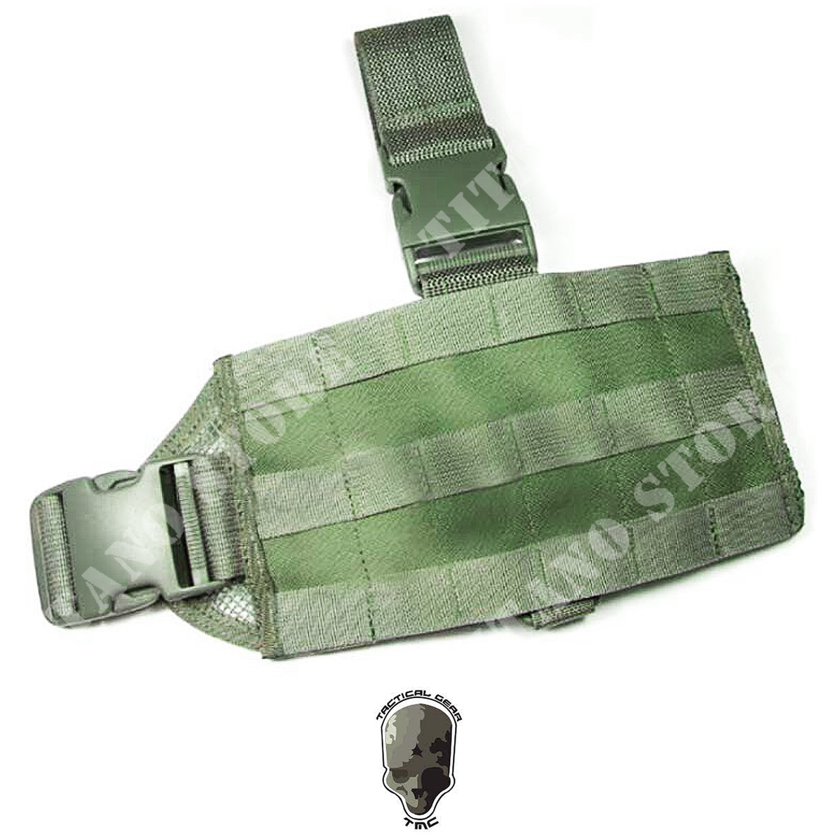 Pad cosciale molle mini verde tmc (tmc0231): Fondine e accessori per Softair