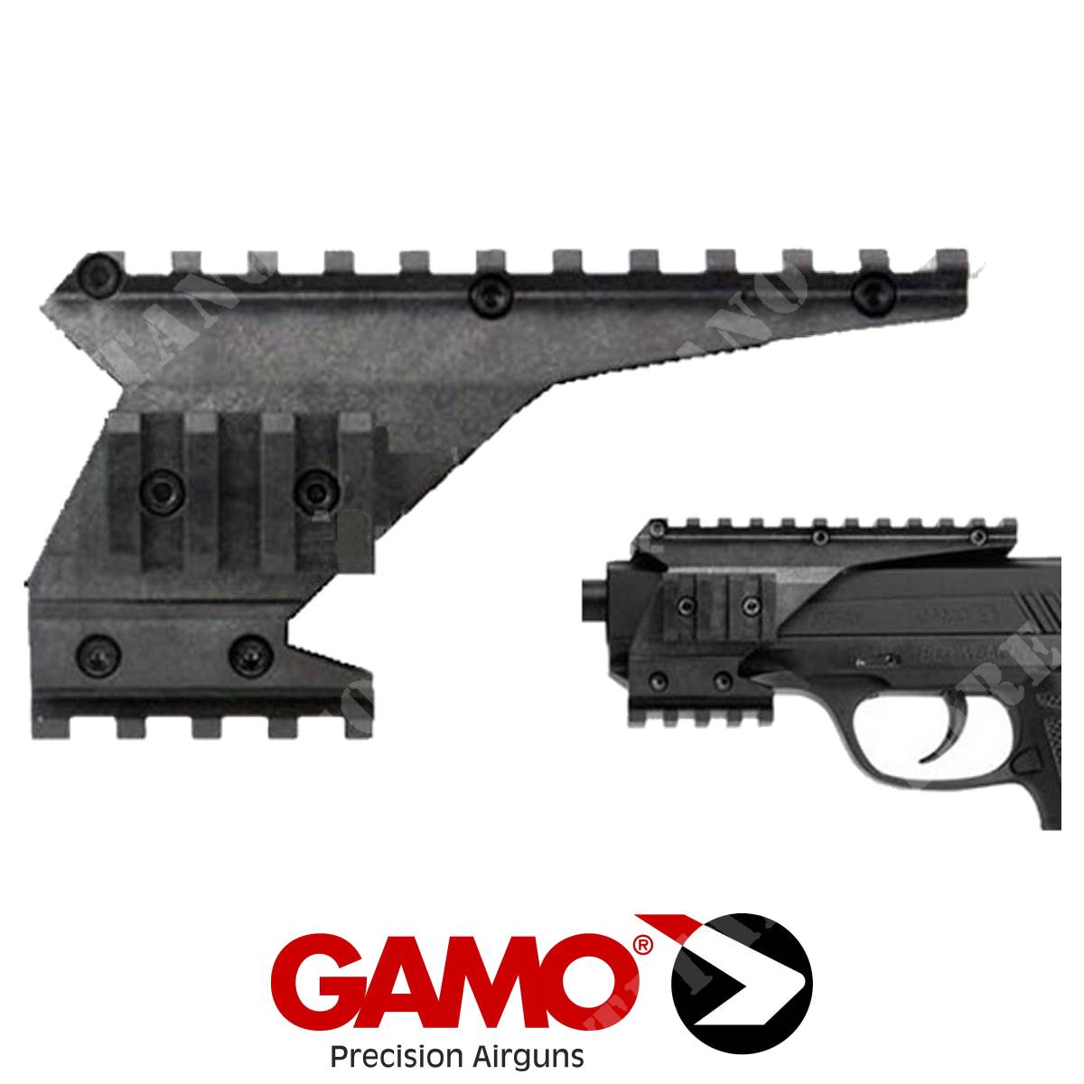 Quad Rail For P 25 And Pt 85 Gamo Pistols Ibd02 Rails For Softair Titano Store