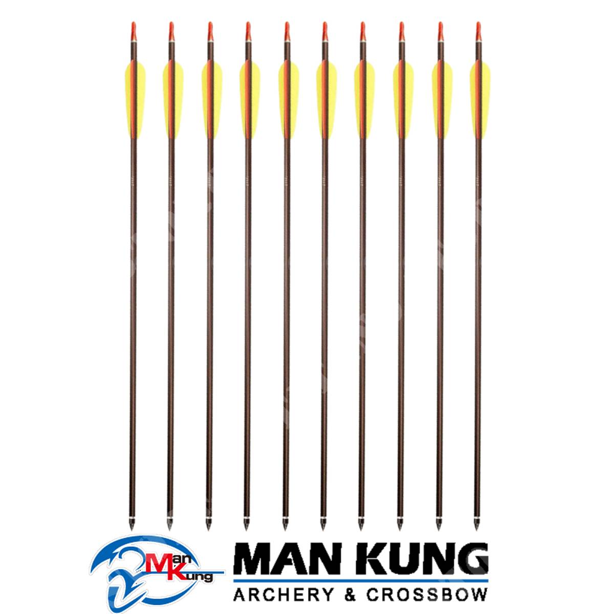 Set 10 frecce arco alluminio 30'' man kung (d033-10) Online