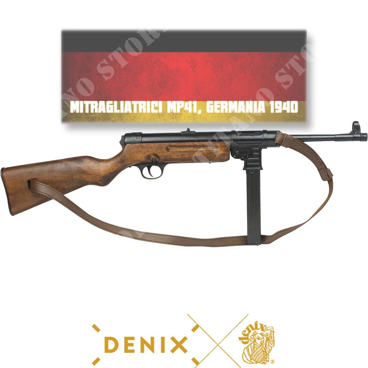 Replica machine gun mp41 1940 denix (01124): First and second