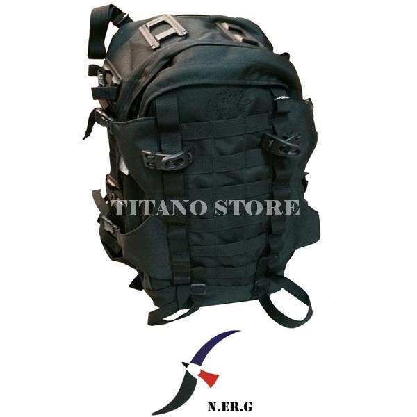 Black ice rock plus 40/45 lt nerg backpack (opt-ng120-01): Backpacks-belt bags-bags for Softair | Titano