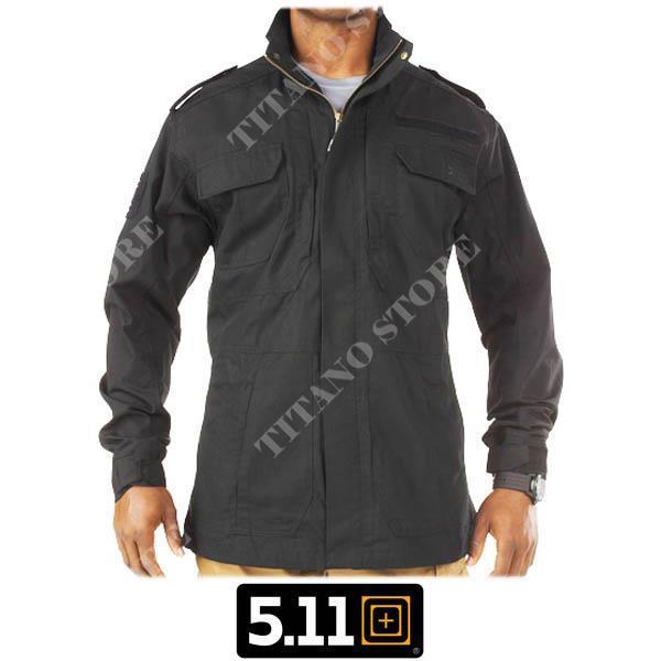 Taclite jacket m 65 019 black tg. m 5.11 78007 019 m Jackets 5.11 for Softair Titano Store