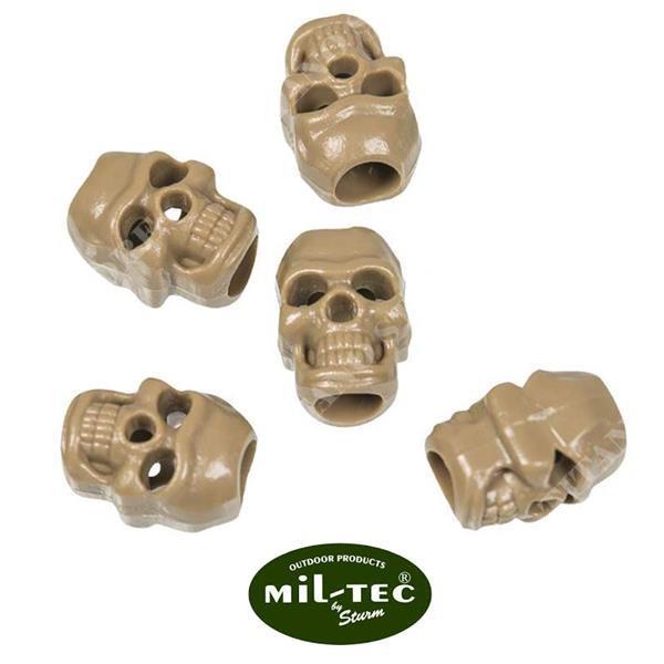 10 skull clip coyote without spring mil-tec (13458215): Various for Softair