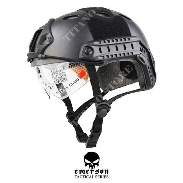 Multicam MC Emerson SWAT Combat-Casco con occhiali per Airsoft e Paintball 