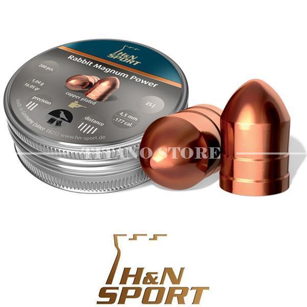 Piombini rabbit magnum power cal.4,5 h&n sport (hn-rmp): H&n sport per  Softair