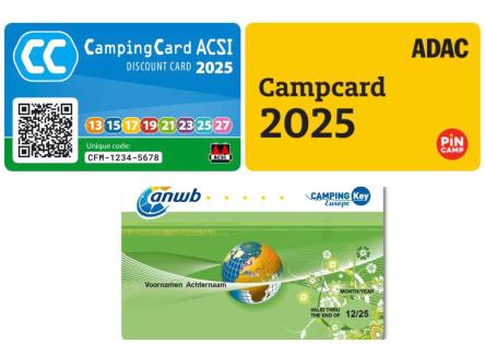 SPECIAL OFFER FOR CAMPING CARD OWNER'S 