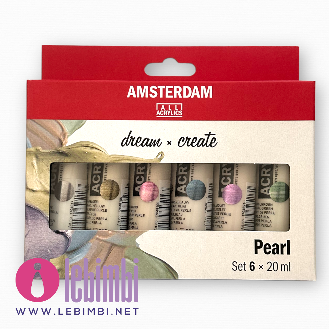 Set dei colori acrilici AMSTERDAM STANDARD SERIES - 12x20ml