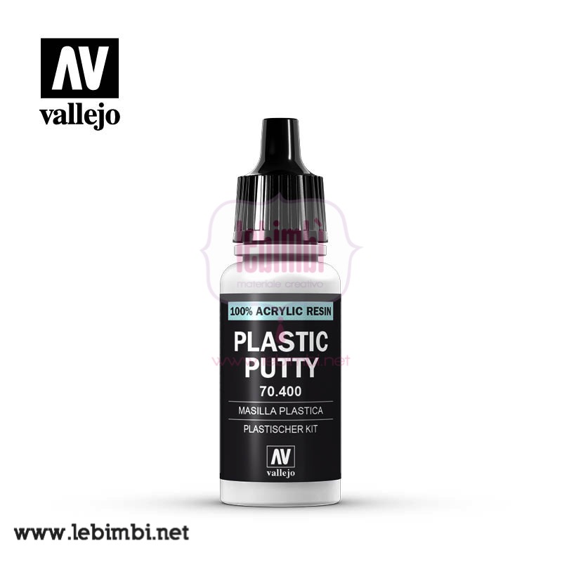 Vallejo Plastic putty  Stucco per plastica 17 ml