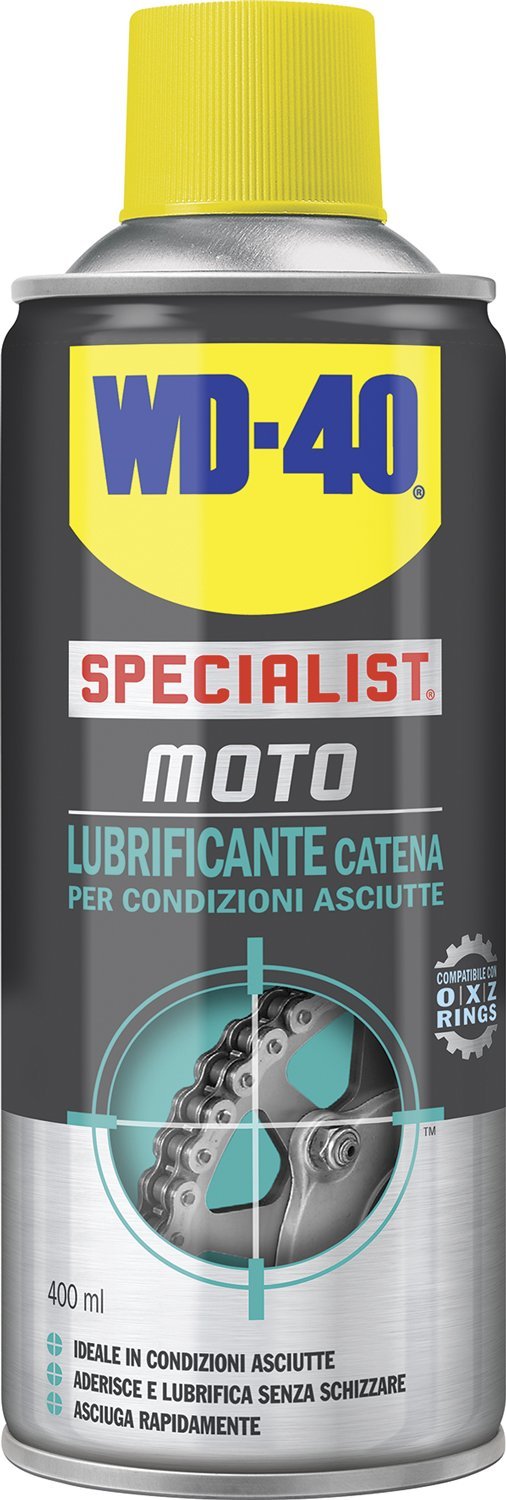 WD 40 Specialist Moto Grasso Catena ml 400 Bomboletta Spray