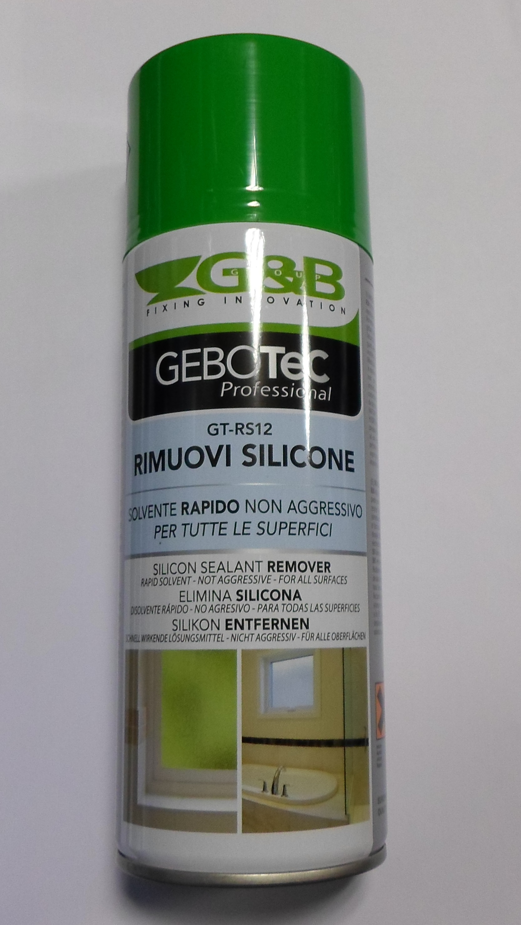 Rimuovi Silicone Spray GeboTec GT-RS12 Bomboletta da ml 400
