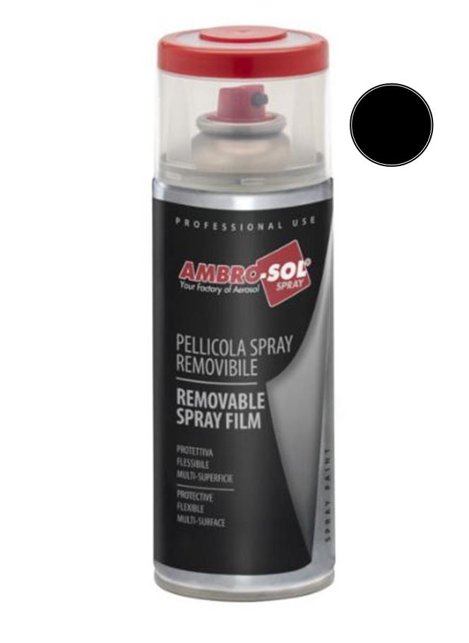 Pellicola spray vernice removibile colore nero per wrapping carrozzeria  ambro-sol 400ml Online