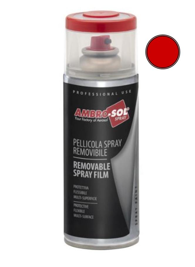 Pellicola spray vernice removibile colore rosso per wrapping carrozzeria  ambro-sol 400ml Online