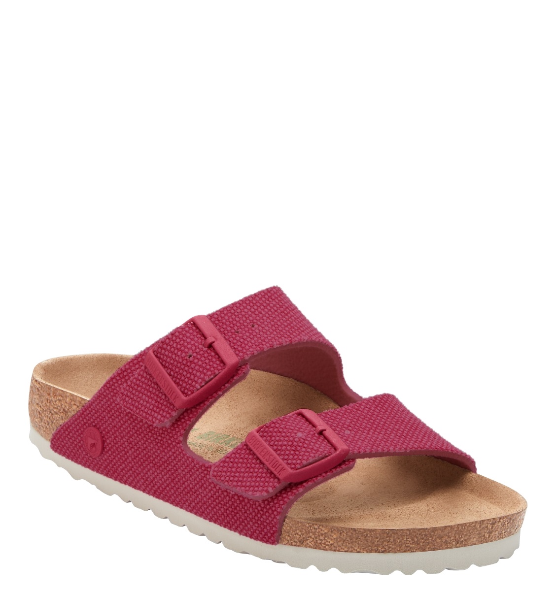 BIRKENSTOCK ARIZONA FUCHSIA TULIP VEGANE SANDALEN CANVAS - Imagen 6 de 6