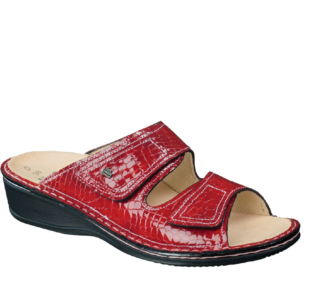 SANDALIAS MUJER FINN COMFORT JAMAIKA PLANTILLA EXTRAÍBLE CUERO AZUL OSCURO - NEGRAS - Imagen 8 de 9
