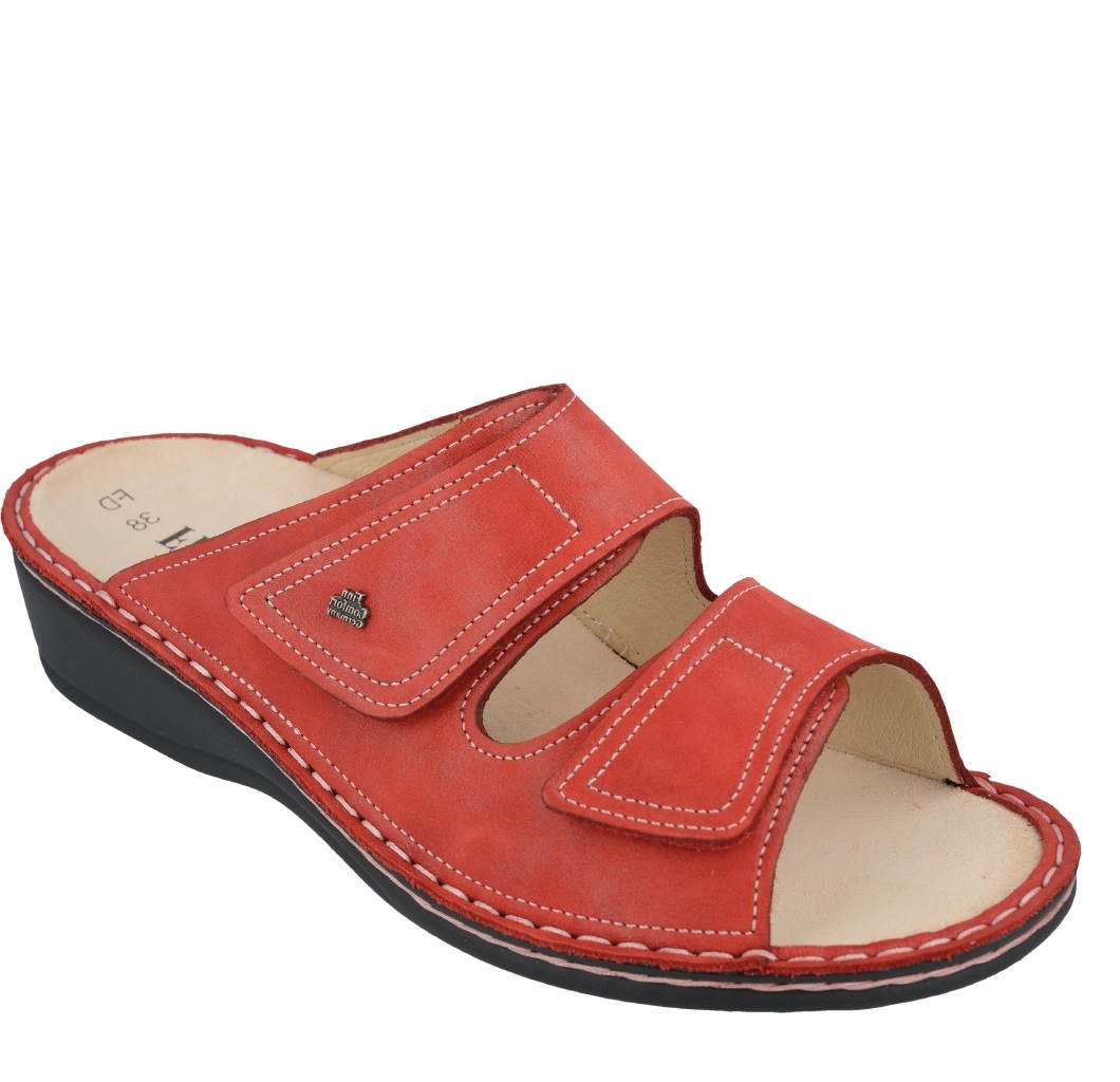 SANDALIAS MUJER FINN COMFORT JAMAIKA PLANTILLA EXTRAÍBLE CUERO AZUL OSCURO - NEGRAS - Imagen 9 de 9