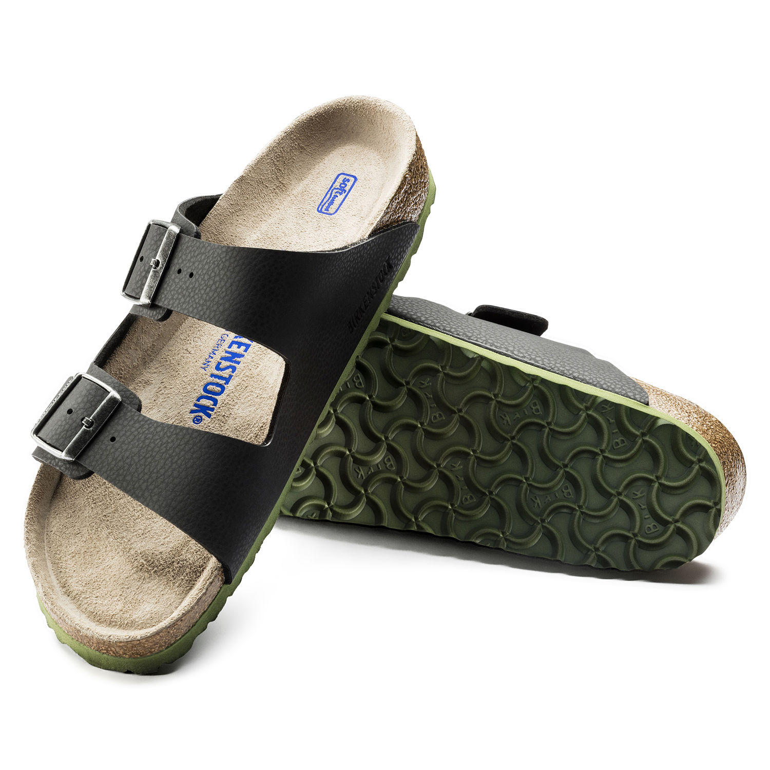 birkenstock soft arizona footbed