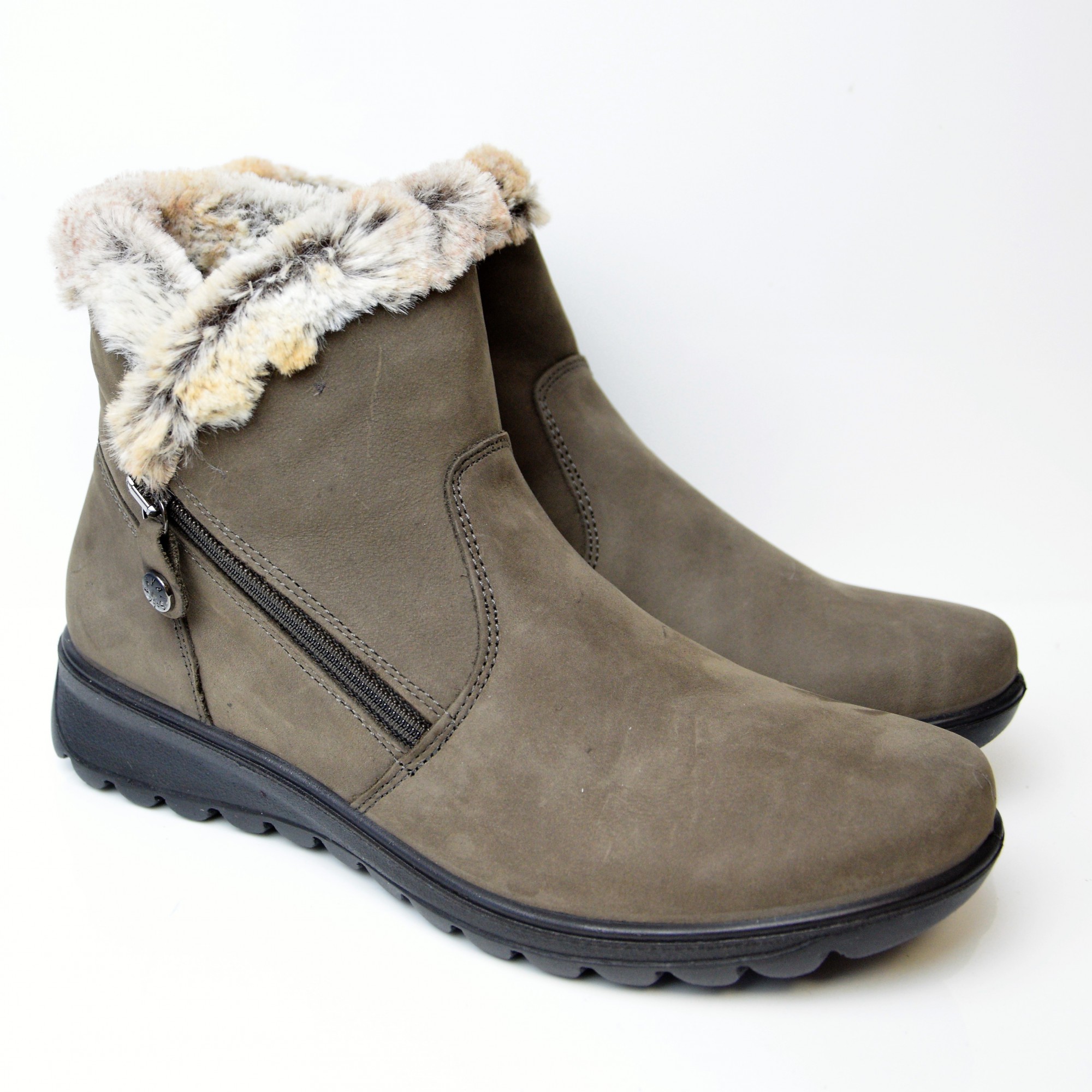 BOOT WITH WOOL REAL LEATHER TEEK 