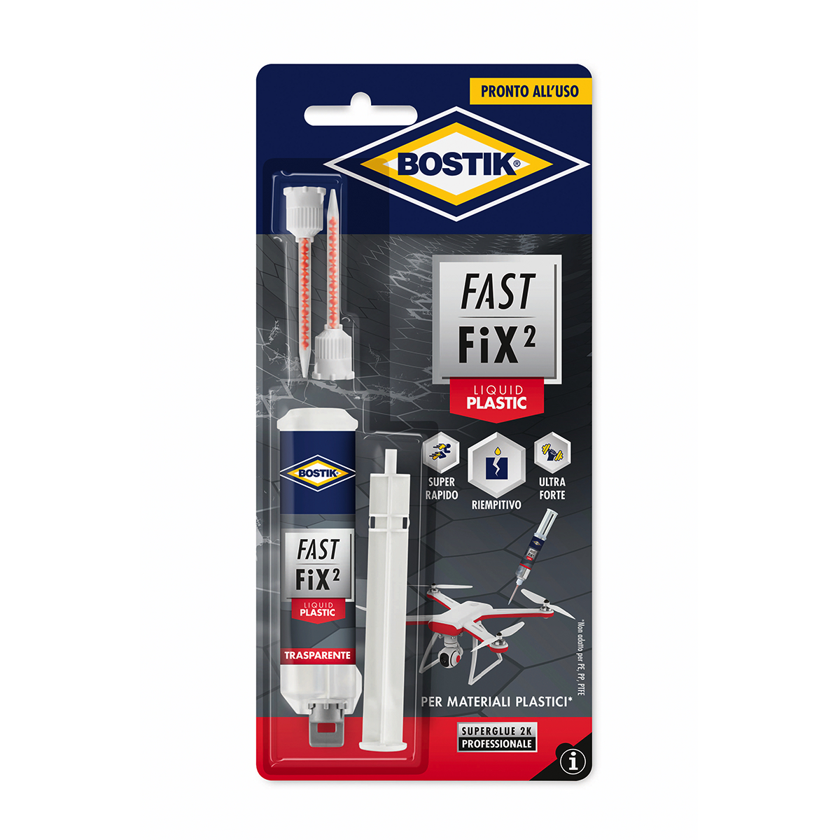 Colla fast fix2 liquid plastic g.10 bostik vendita online