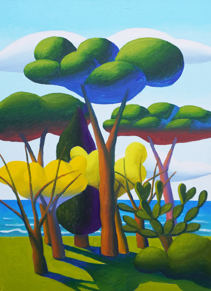 Salvo, Spring (Landscape), 2007, Oil on canvas, 70 × 50 cm