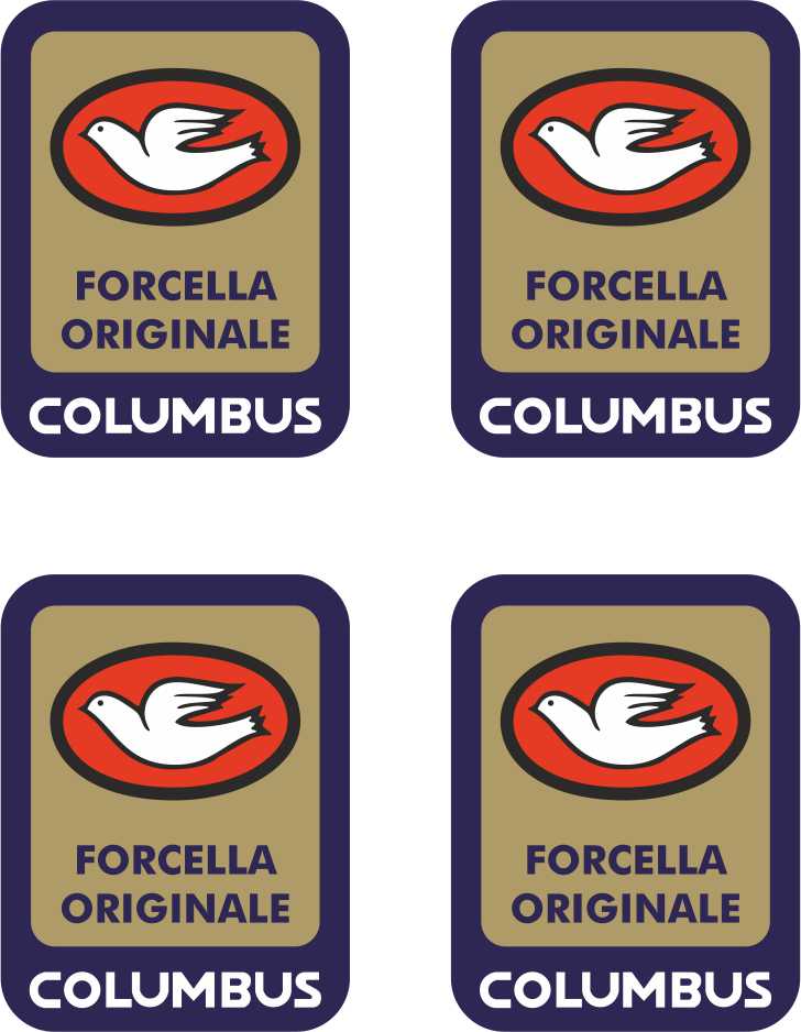 free shipping COLUMBUS FORCELLA ORIGINALE Ver.1 decal sticker silk screen 