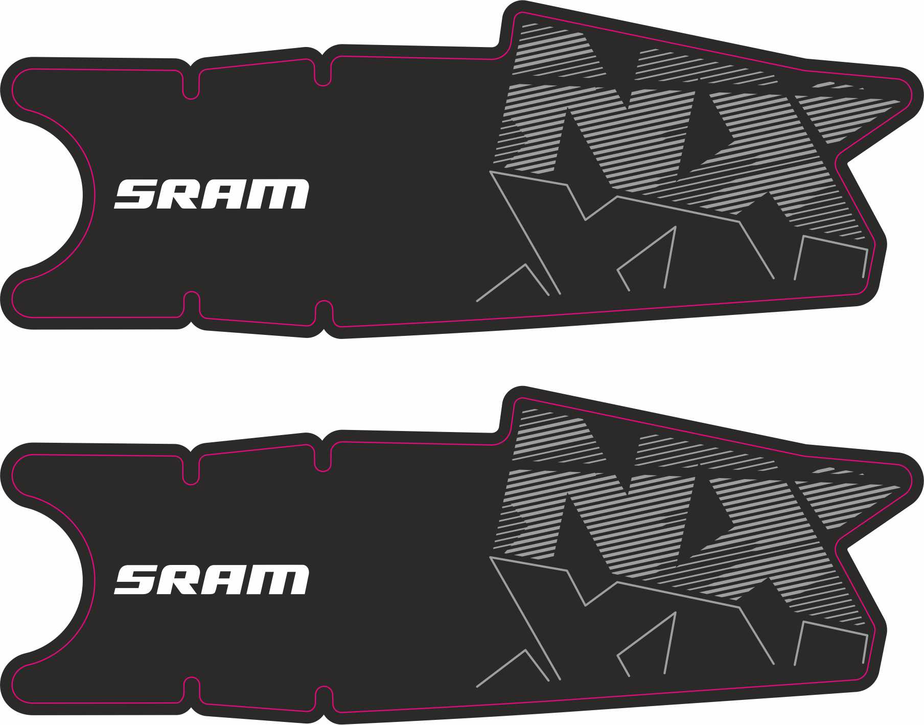 Cranks Stickers Sram Nx Eagle Buy It Now On Bikestickerseu Bike