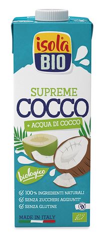 Bevanda al cocco supreme - latte di cocco + acqua di cocco 1l